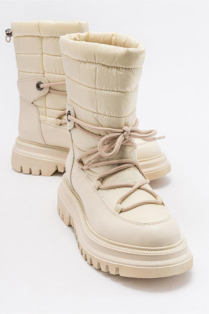 Weld - Bota de nieve beige (Mujer)