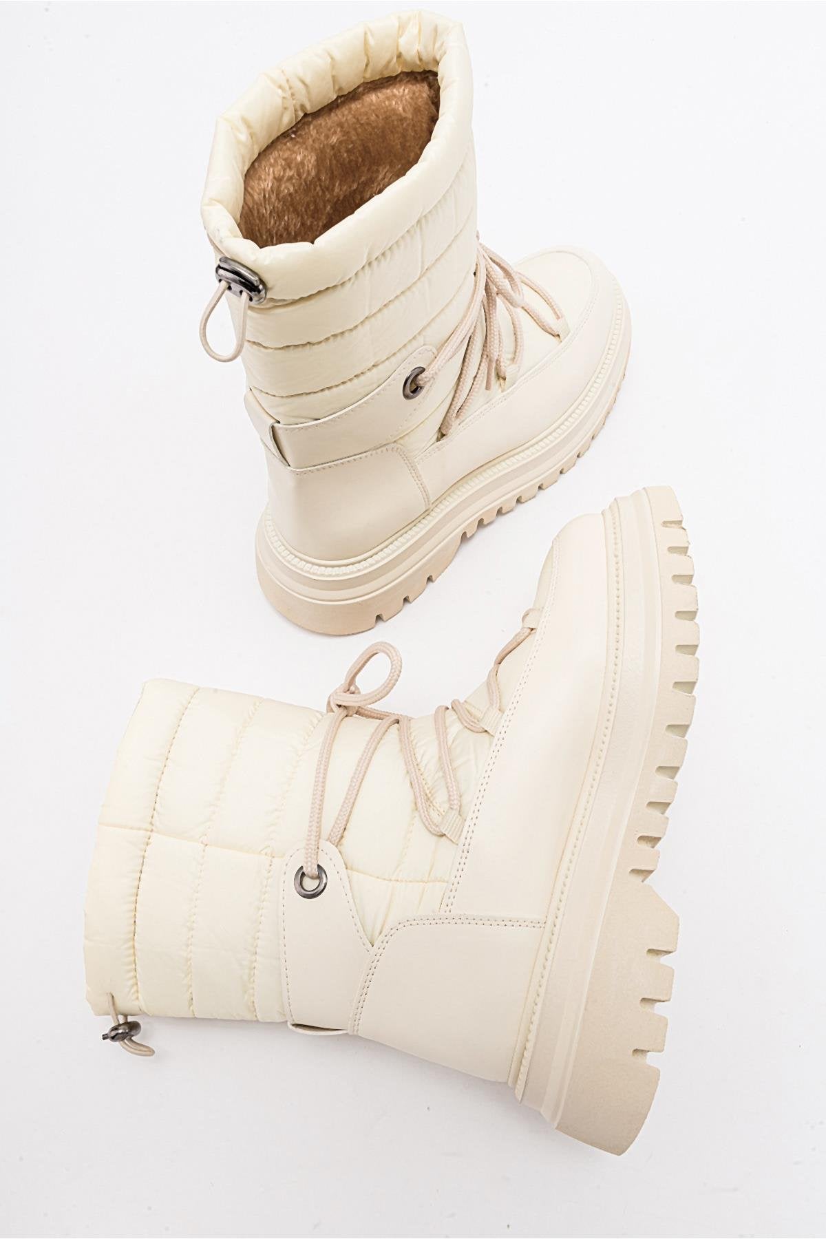Weld - Bota de nieve beige (Mujer)