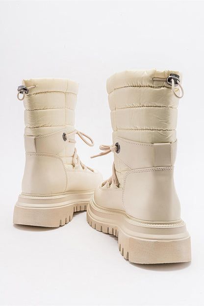 Weld - Bota de nieve beige (Mujer)