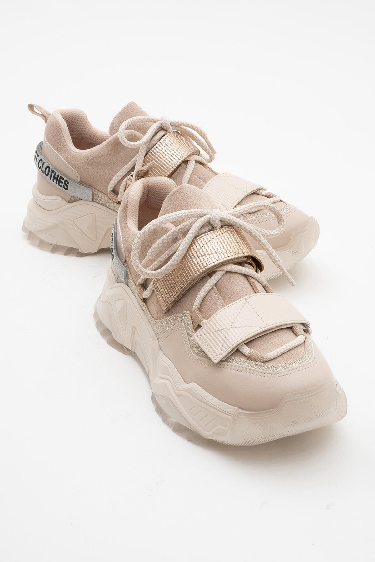 Lulen - Zapatillas deportivas de velcro Blush (mujer)