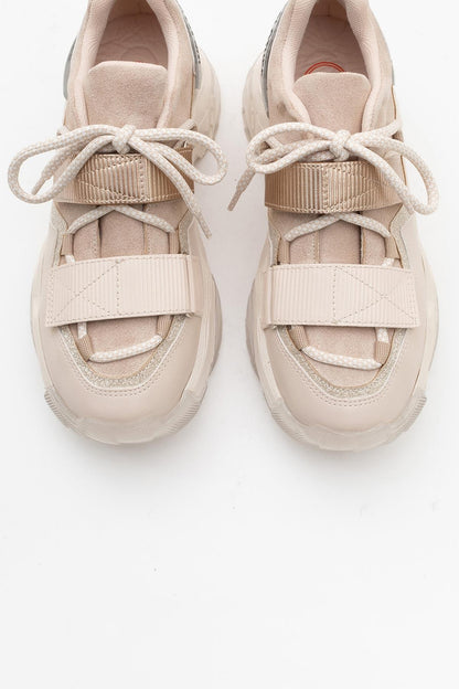 Lulen - Zapatillas deportivas de velcro Blush (mujer)