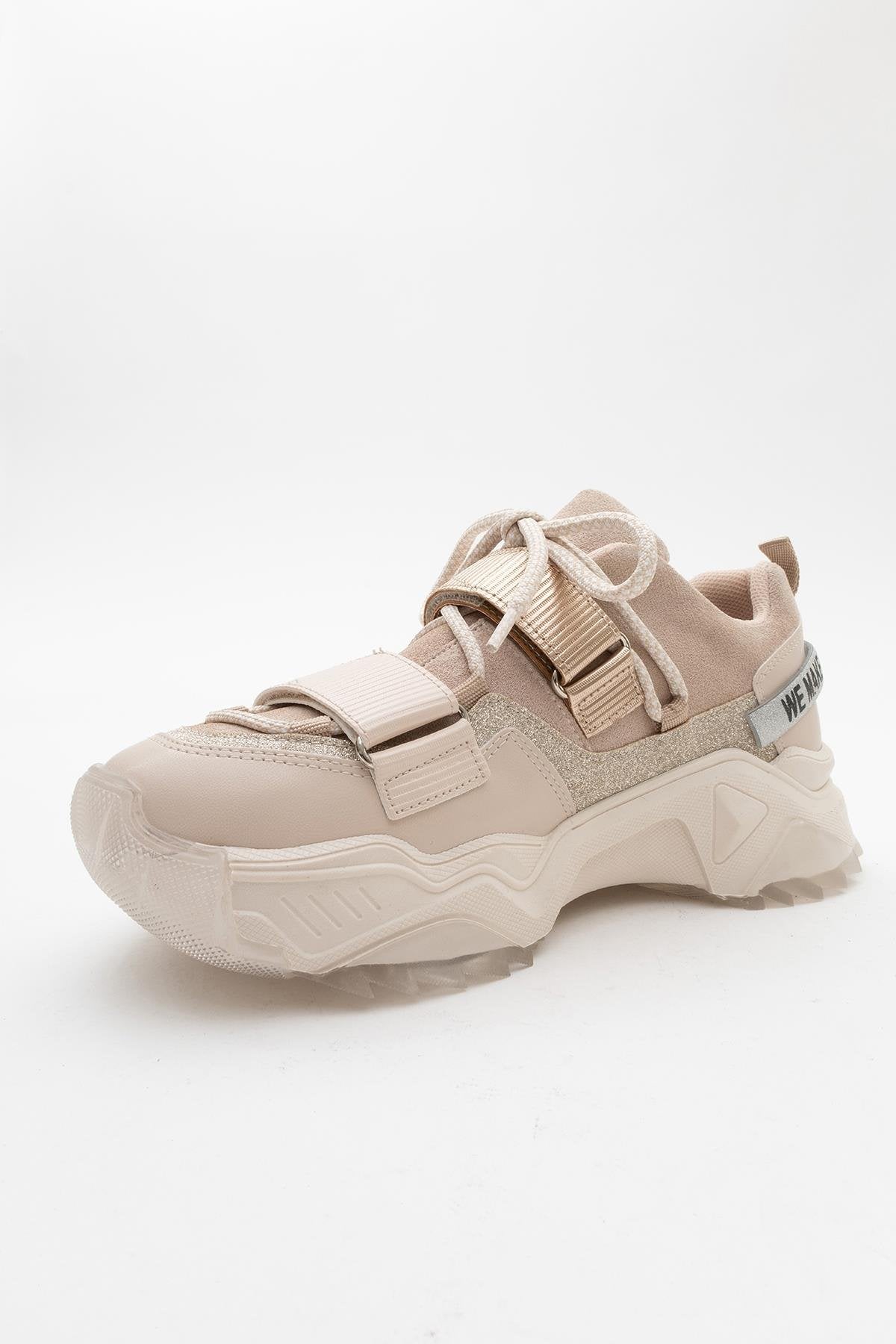 Lulen - Zapatillas deportivas de velcro Blush (mujer)