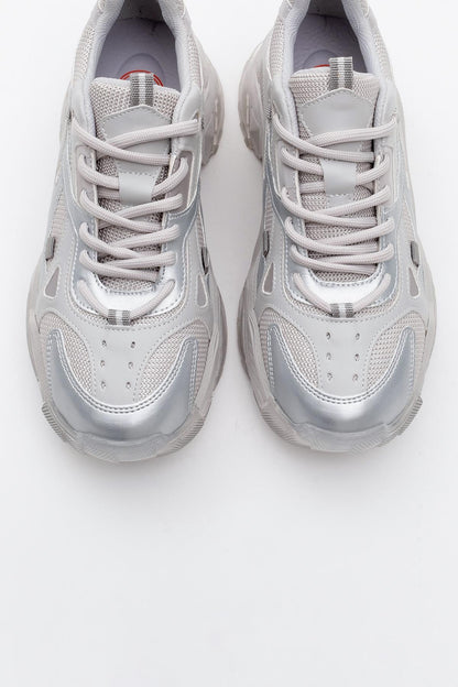 Lecce - Zapatillas Plata Gris (Mujer)