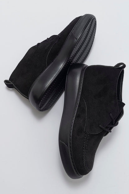 Valve - Bota de ante negra (mujer)