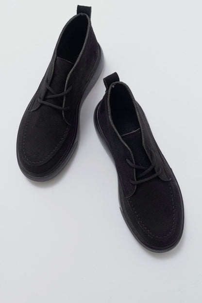 Valve - Bota de ante negra (mujer)