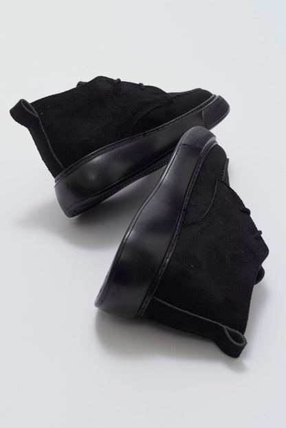 Valve - Bota de ante negra (mujer)