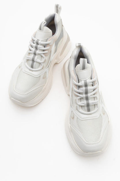 Marrones - Zapatillas deportivas blancas (Mujer)