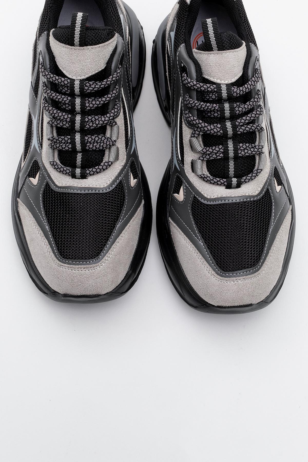 Zapatillas deportivas negras - Marron (mujer)