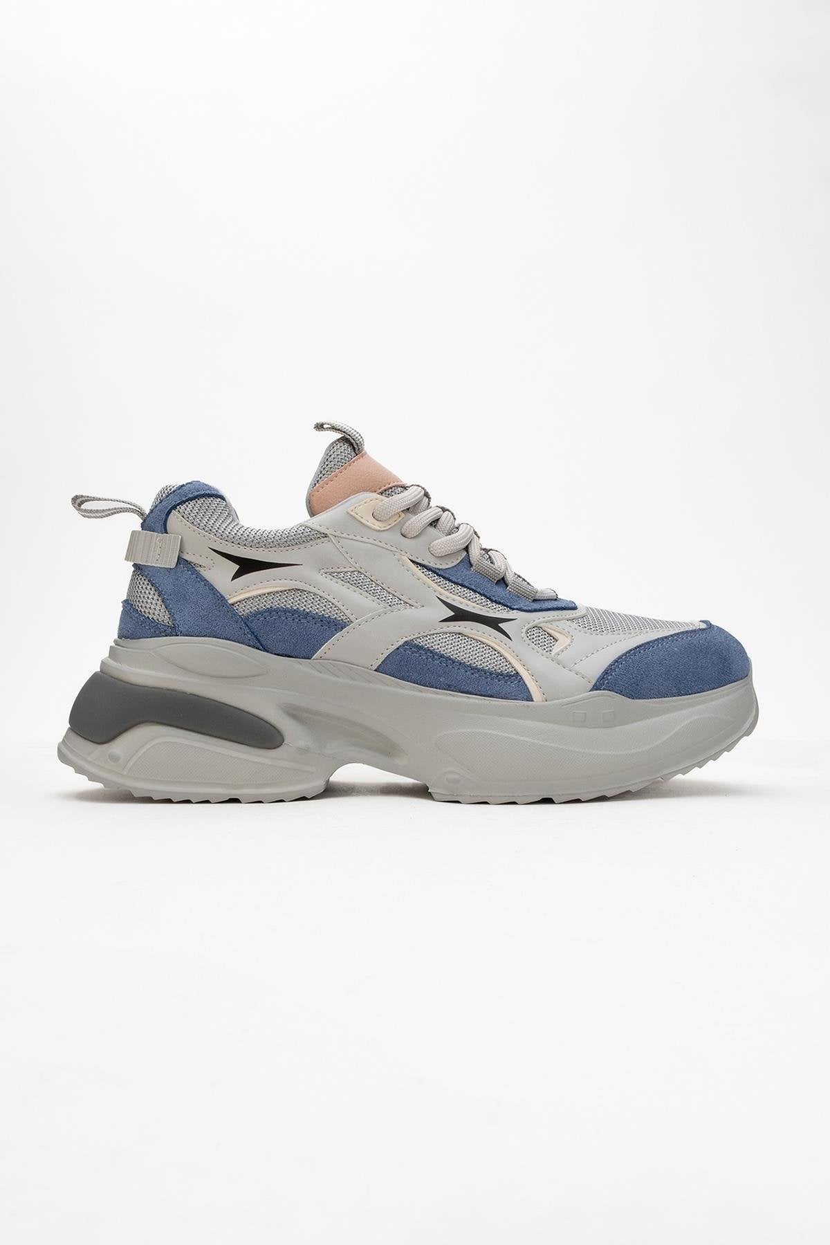 Marron - Zapatillas deportivas gris azulado (mujer)