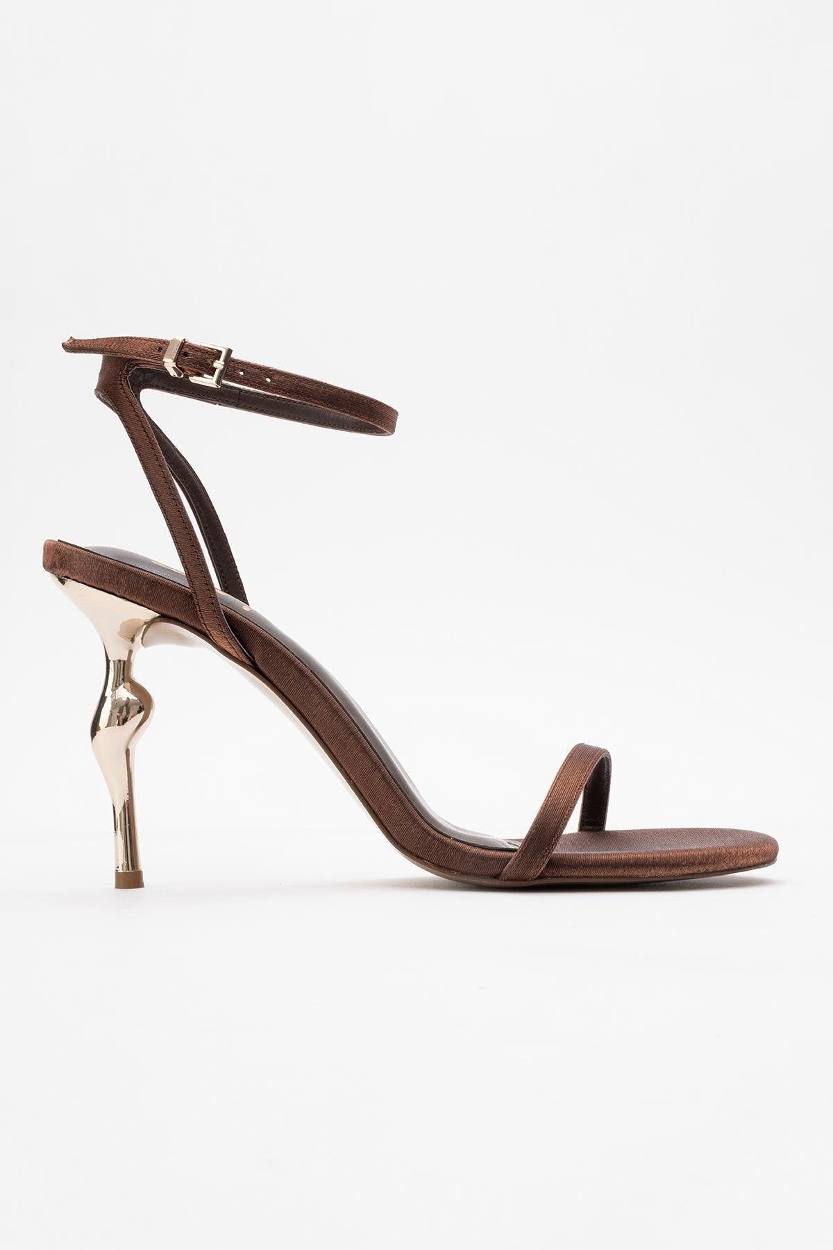 Jasmin - Cognac Satin Stiletto Pump (Women)