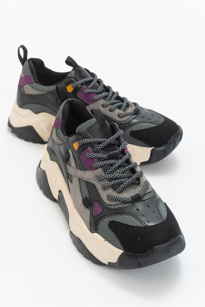 Lecce - Zapatillas deportivas multitono negro-morado (Mujer)
