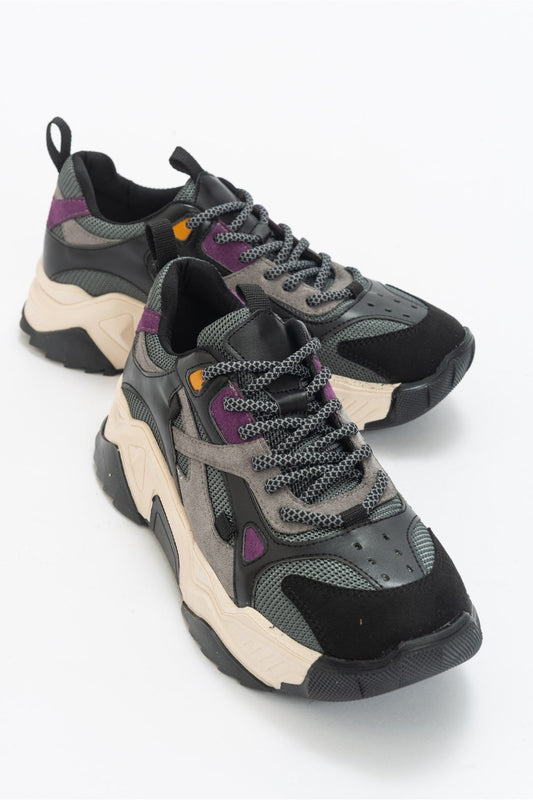 Lecce - Zapatillas deportivas multitono negro-morado (Mujer)