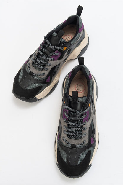 Lecce - Zapatillas deportivas multitono negro-morado (Mujer)