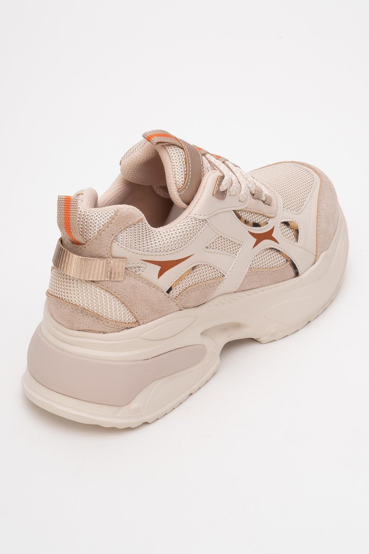 Zapatillas deportivas marrón-beige (Mujer)