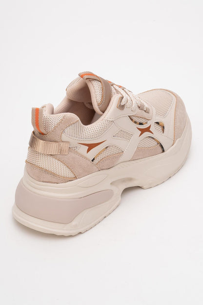Zapatillas deportivas marrón-beige (Mujer)