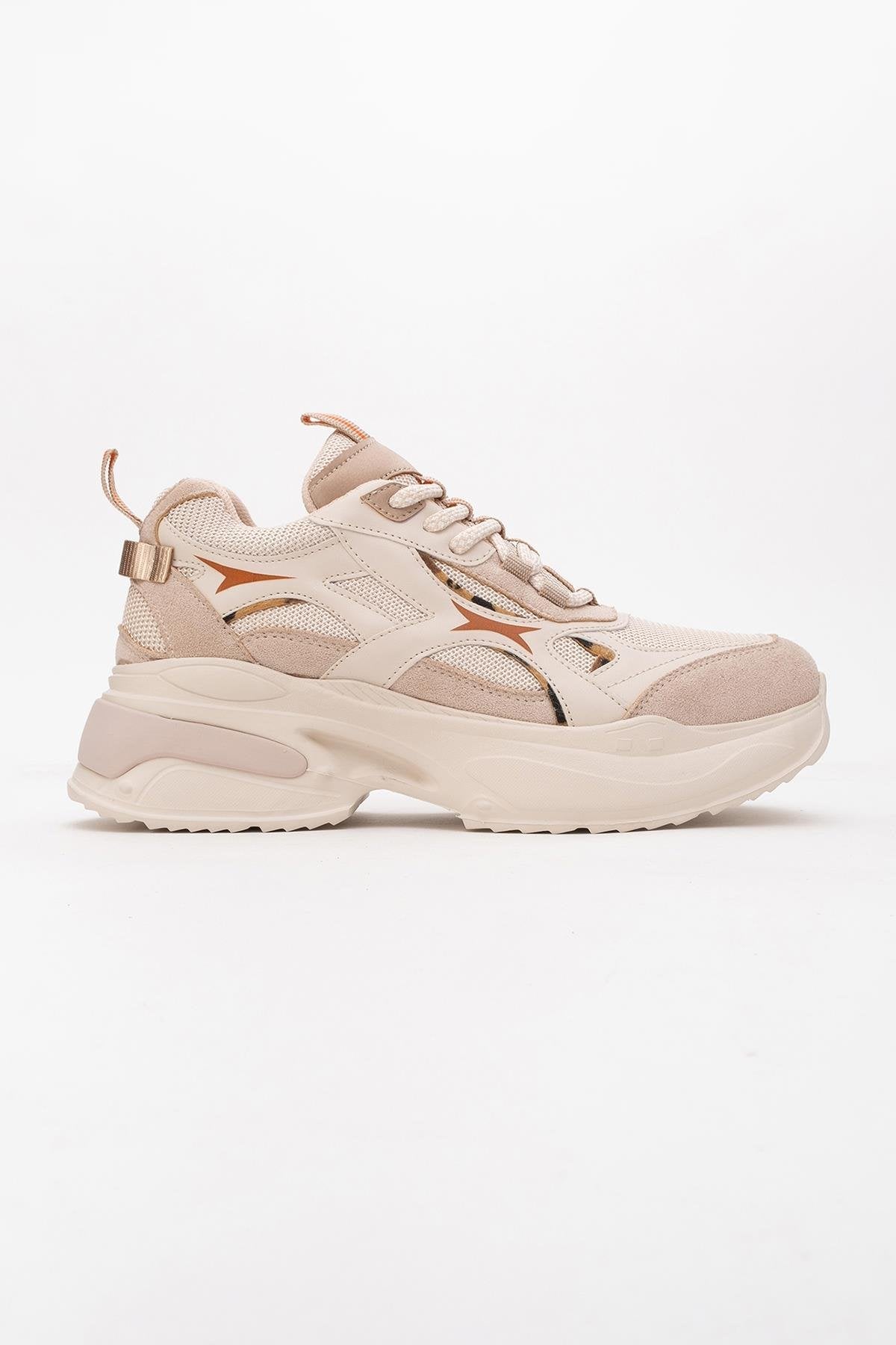 Zapatillas deportivas marrón-beige (Mujer)