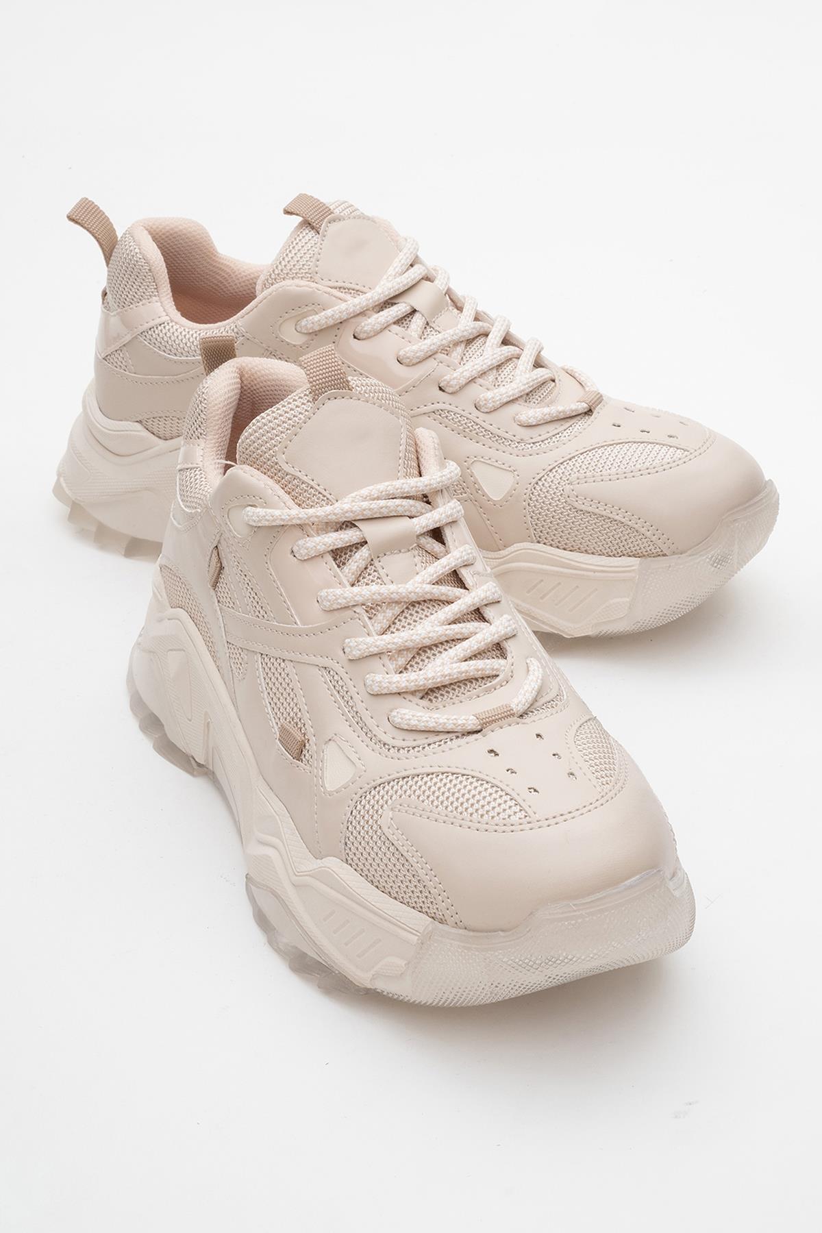 Lecce - Zapatillas Beige (Mujer)