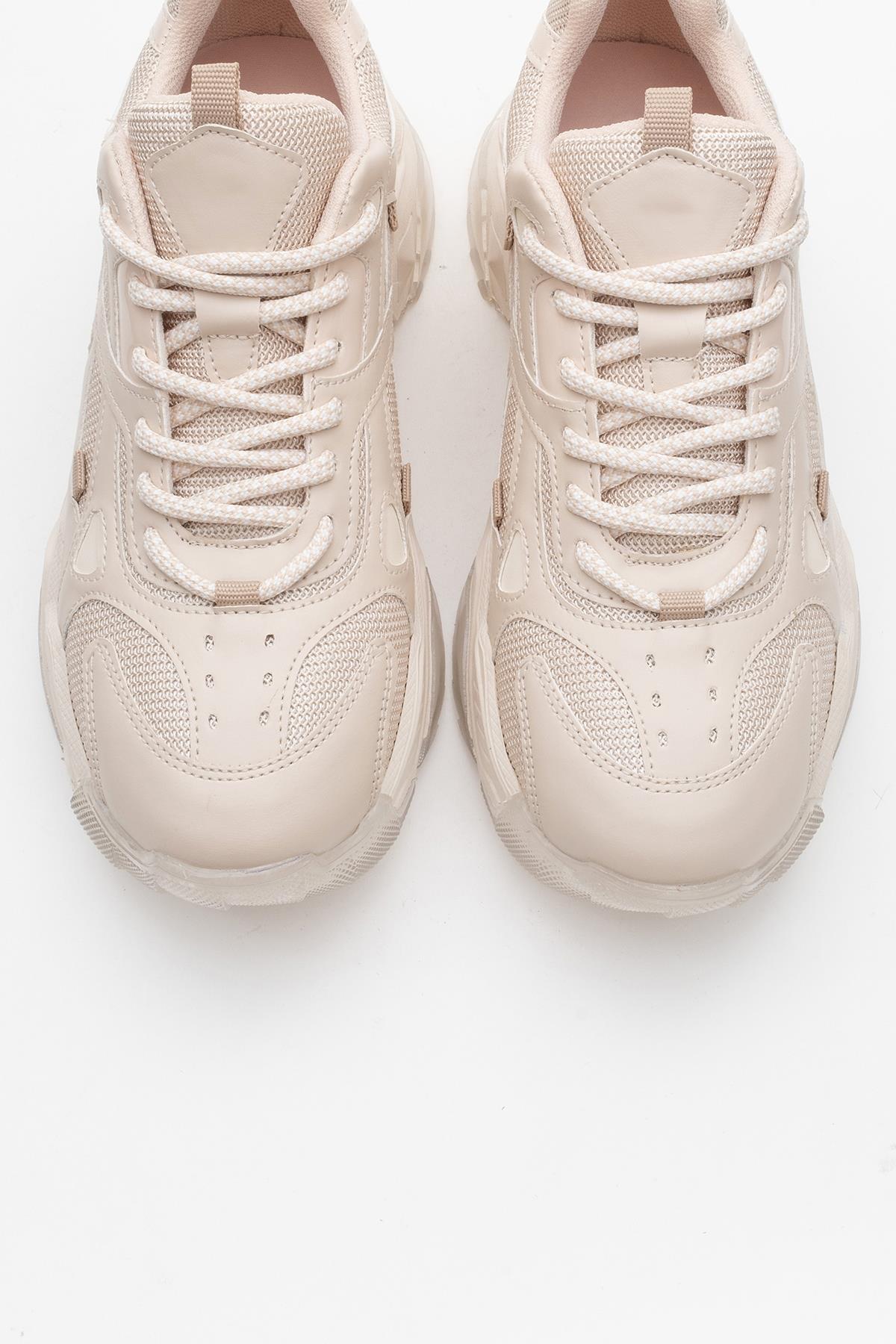 Lecce - Zapatillas Beige (Mujer)
