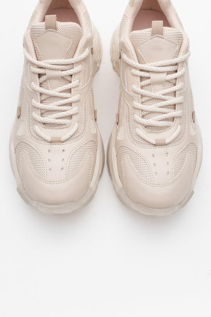 Lecce - Zapatillas Beige (Mujer)