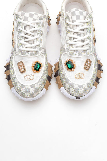 Vero - Zapatillas White Jewel (Mujer)