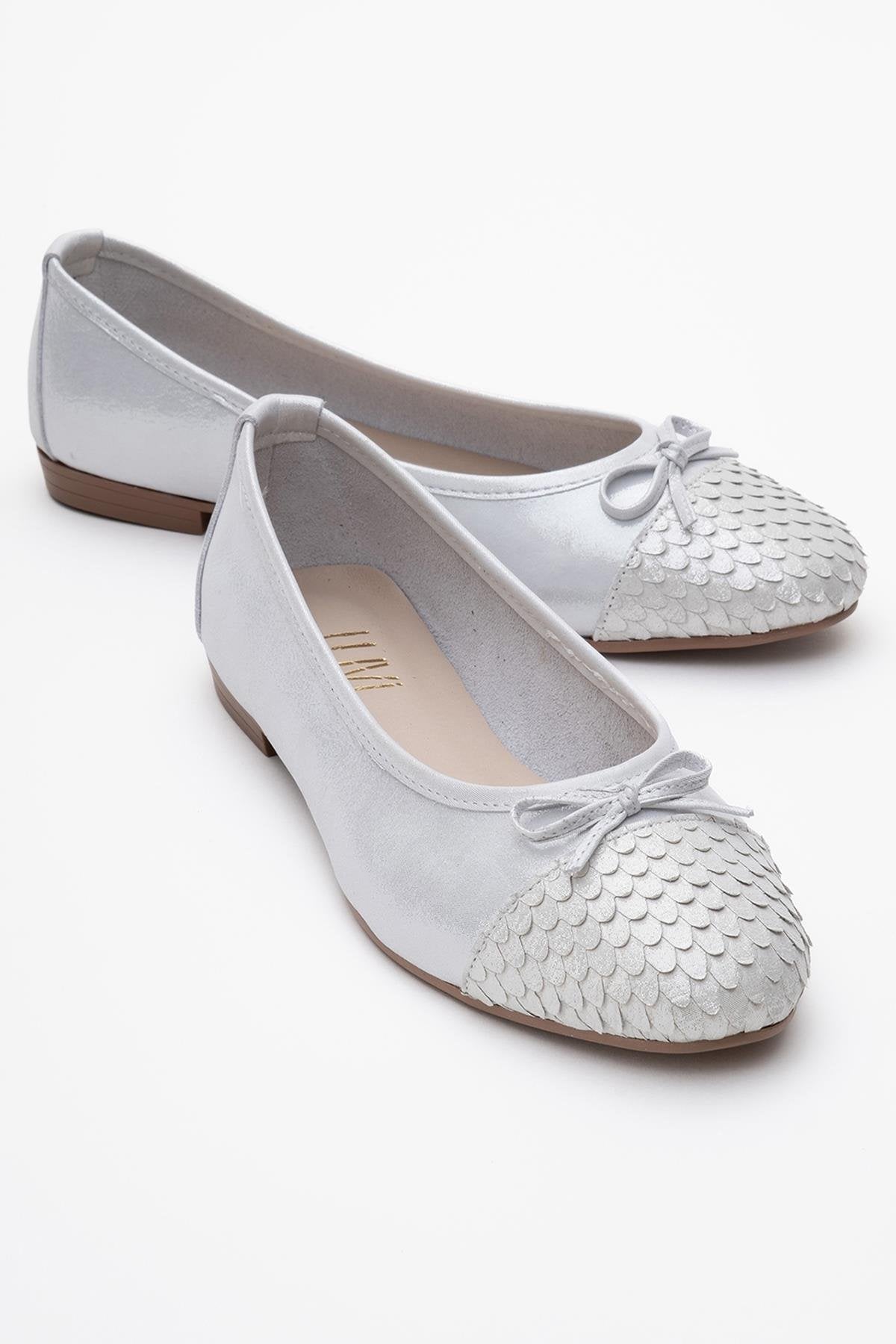 02 - Bailarinas de piel auténtica blanca (Mujer)