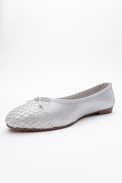 02 - Bailarinas de piel auténtica blanca (Mujer)