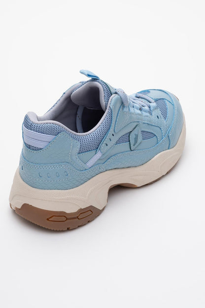 Bambi - Zapatillas de malla estampadas azules (Mujer)