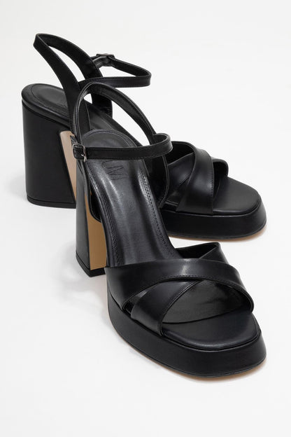 Lello - Zapatos de tacón de plataforma negros (Mujer)