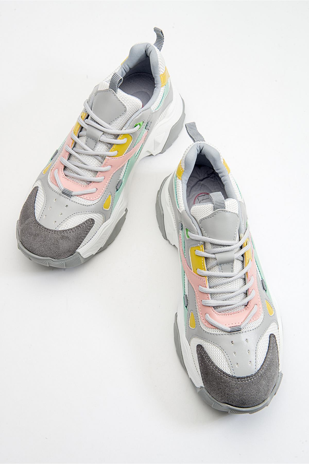 Lecce - Zapatillas deportivas blancas estampadas (Mujer)