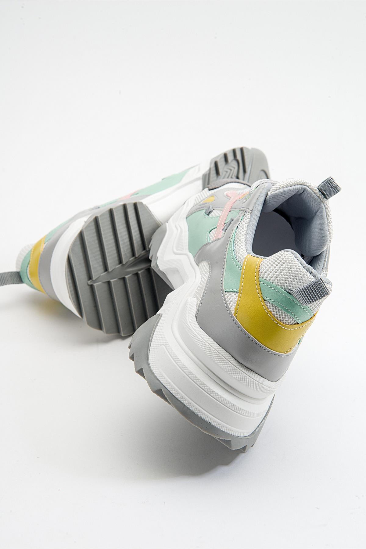 Lecce - Zapatillas deportivas blancas estampadas (Mujer)