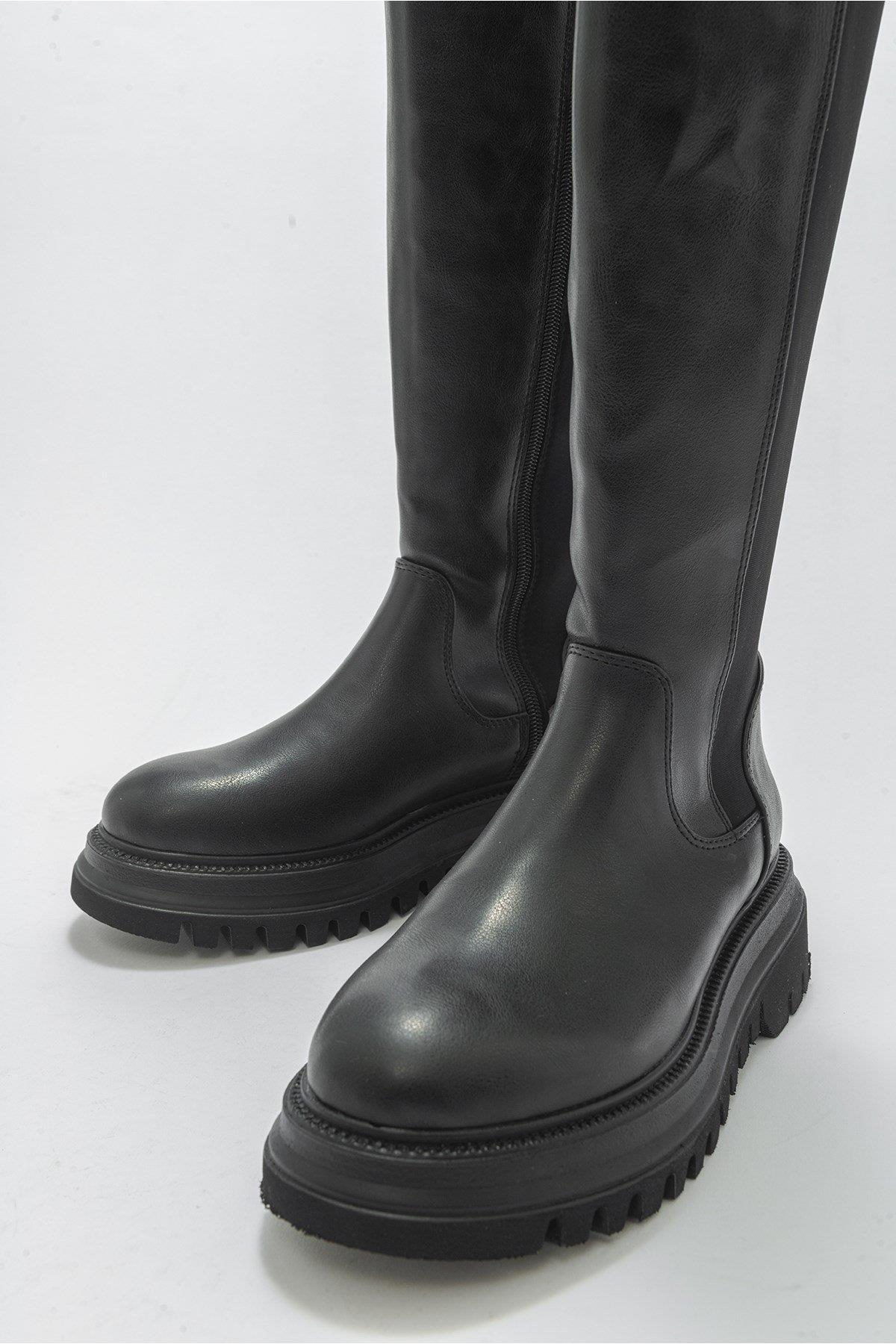 Paul - Bota elástica negra (Mujer)