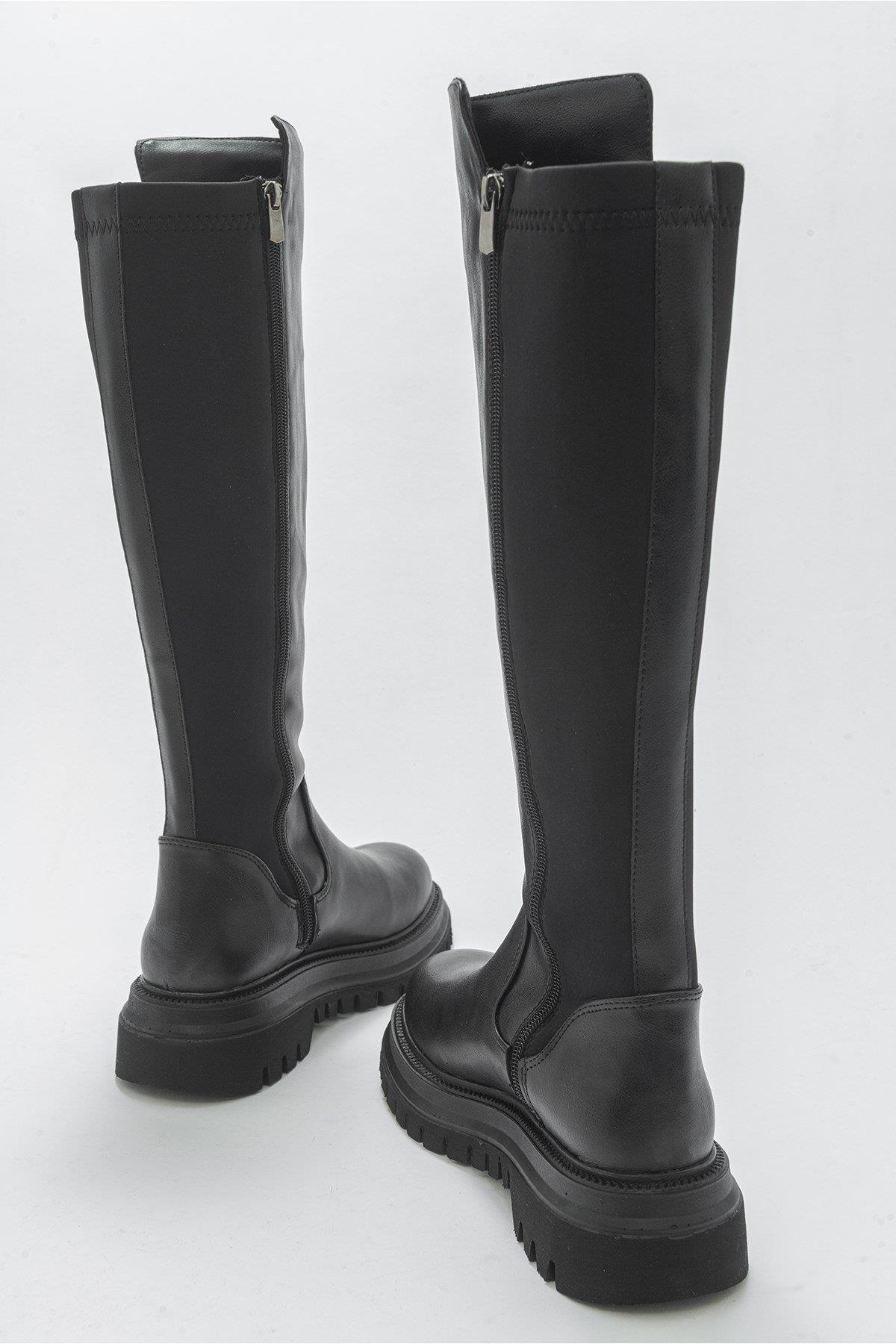 Paul - Bota elástica negra (Mujer)