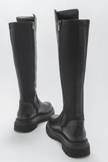 Paul - Bota elástica negra (Mujer)
