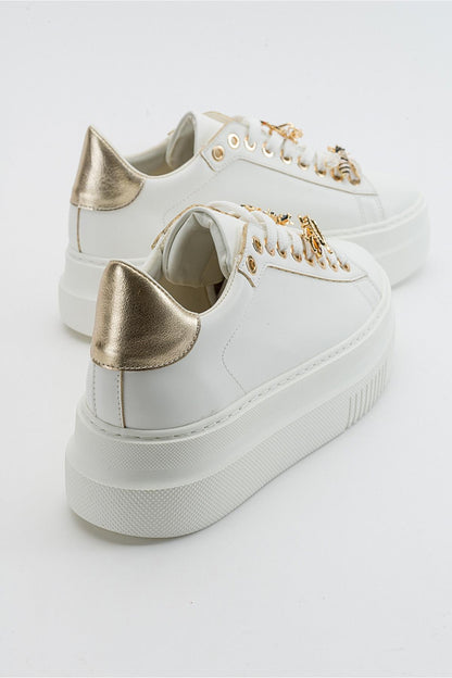 Ater - Zapatillas con Hebilla de Abeja Blanca (Mujer)