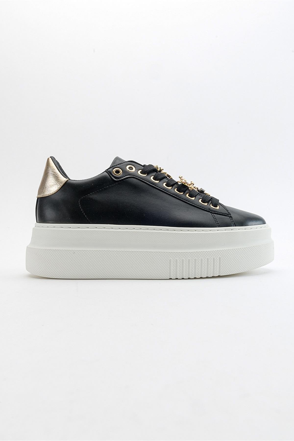 Ater - Zapatillas con Hebilla de Abeja Negra (Mujer)