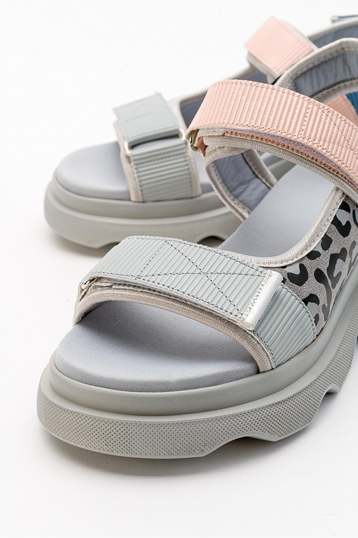 Tedy - Sandalia con Tiras Multi Velcro (Mujer)