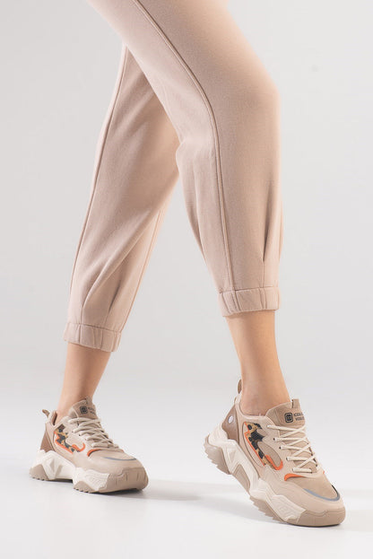 Europa - Zapatillas beige (Mujer)