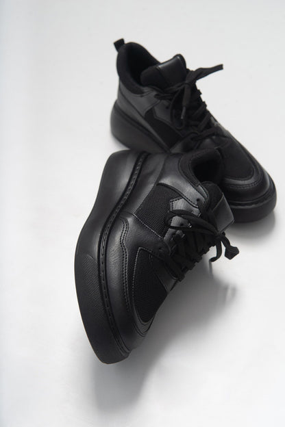 Pure - Zapatillas de malla negras (mujer)