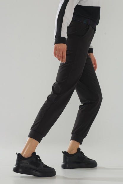 Pure - Zapatillas de malla negras (mujer)