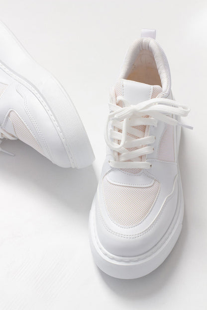 Zapatillas deportivas de malla Pure - White (mujer)