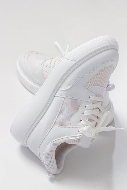 Zapatillas deportivas de malla Pure - White (mujer)