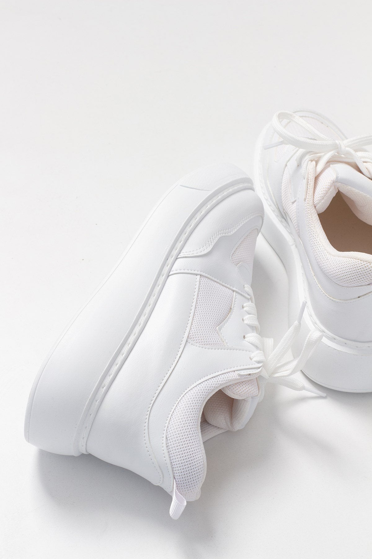 Zapatillas deportivas de malla Pure - White (mujer)