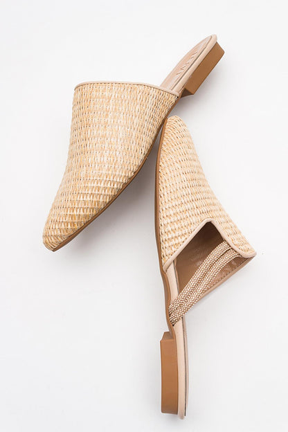 Pesa - Pantuflas Tejidas Beige (Mujer)