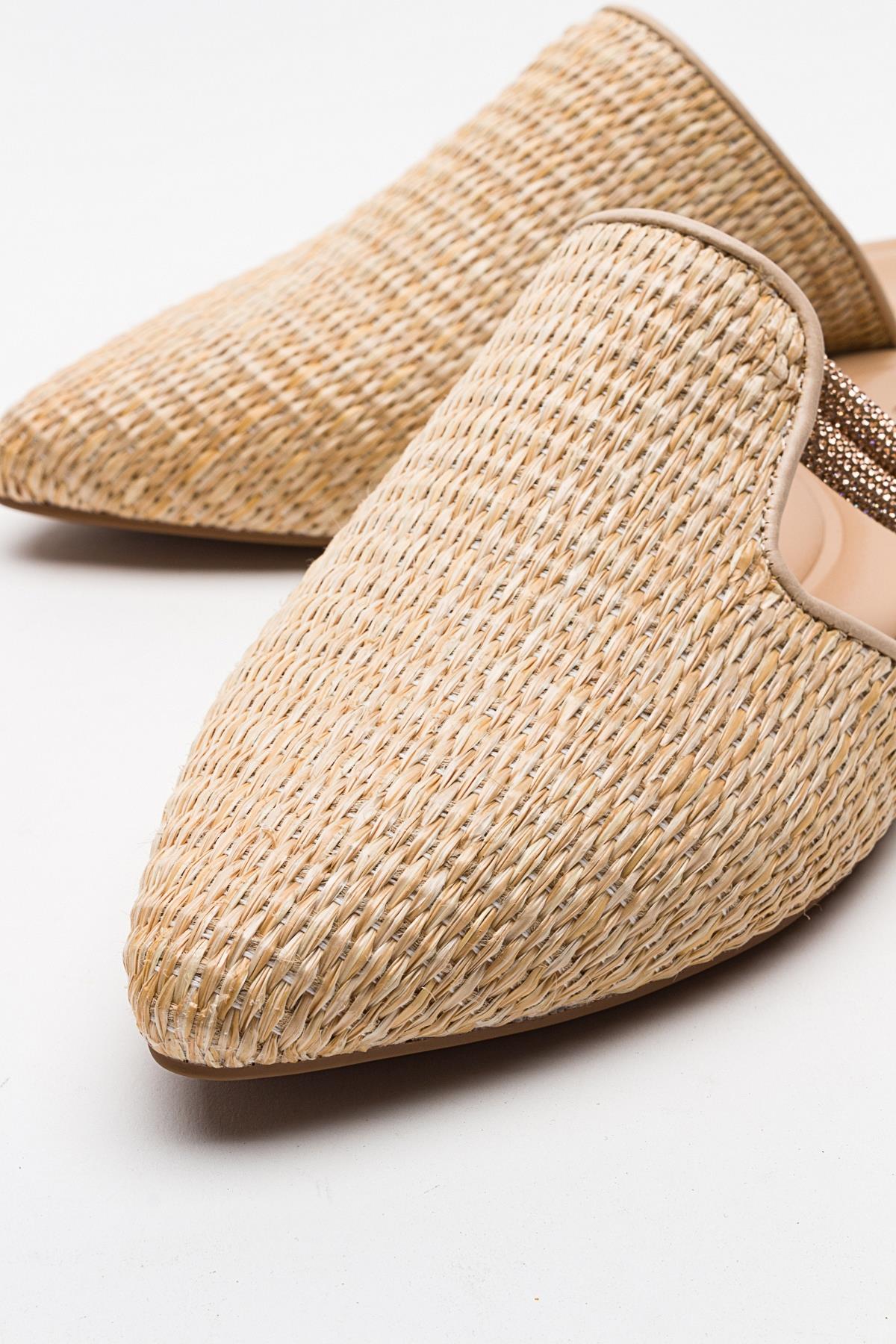 Pesa - Pantuflas Tejidas Beige (Mujer)