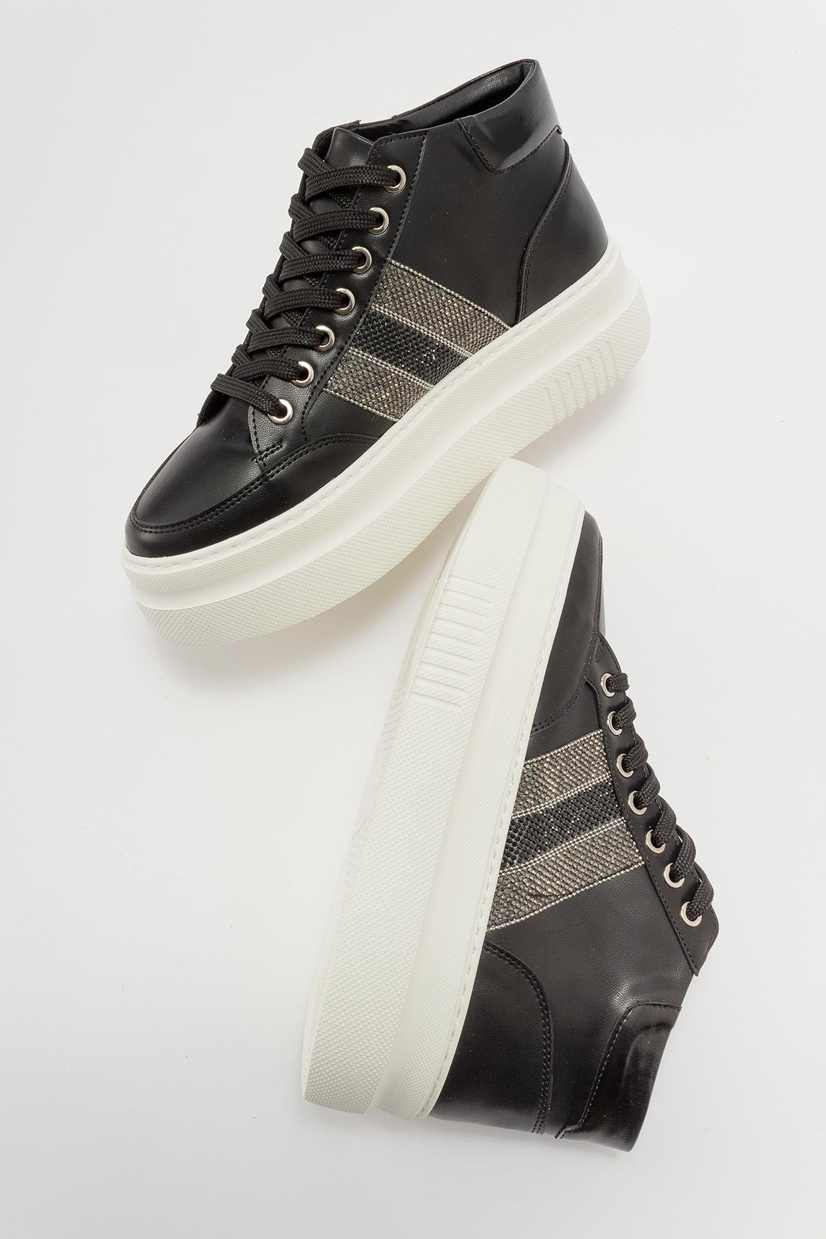 Lessino - Zapatillas negras (Mujer)