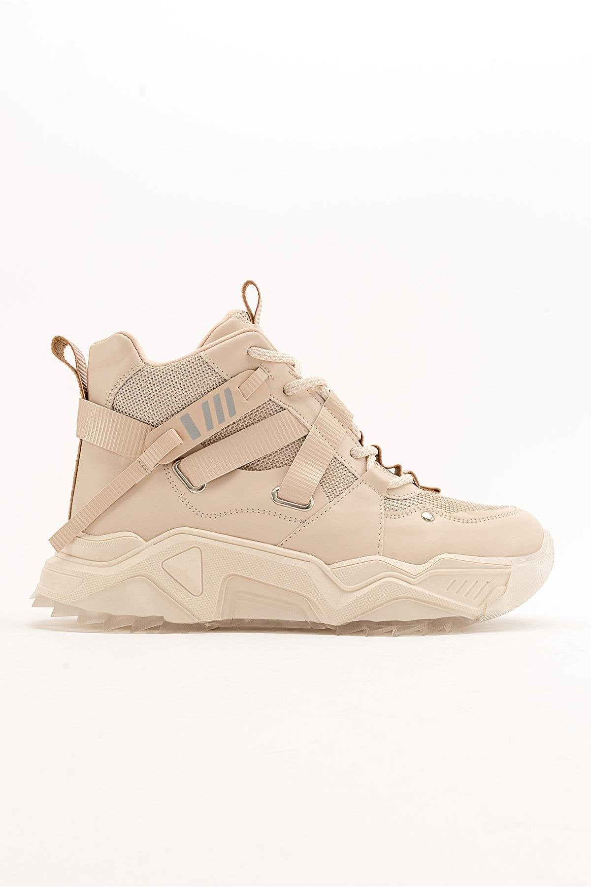 Seraphine - Bota deportiva rosa beige (mujer)