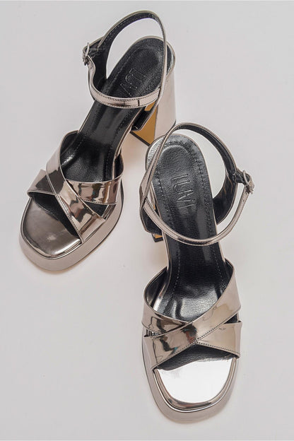 Lello - Zapatos de tacón de plataforma Platinum (mujer)