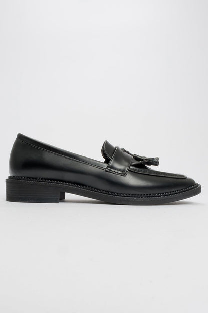 Zita - Mocasines de charol negros (Mujer)