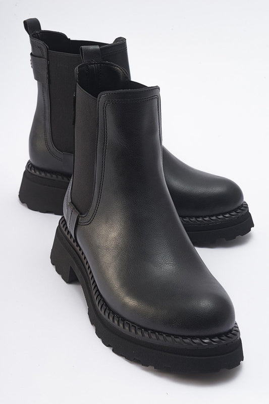 Marly - Black Chelsea Boot (Women)