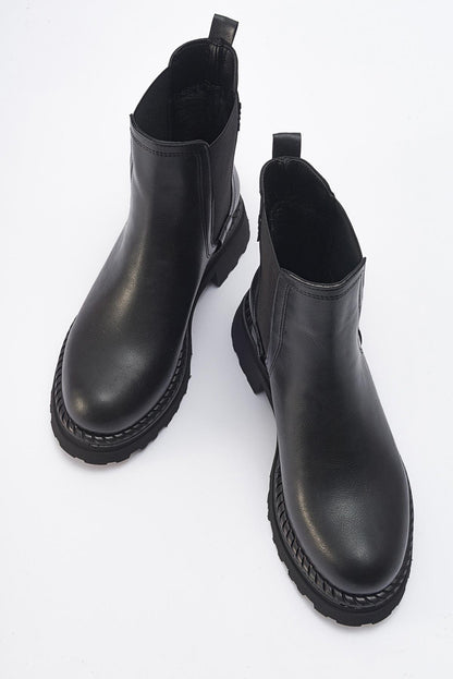 Marly - Botín Chelsea negro (mujer)